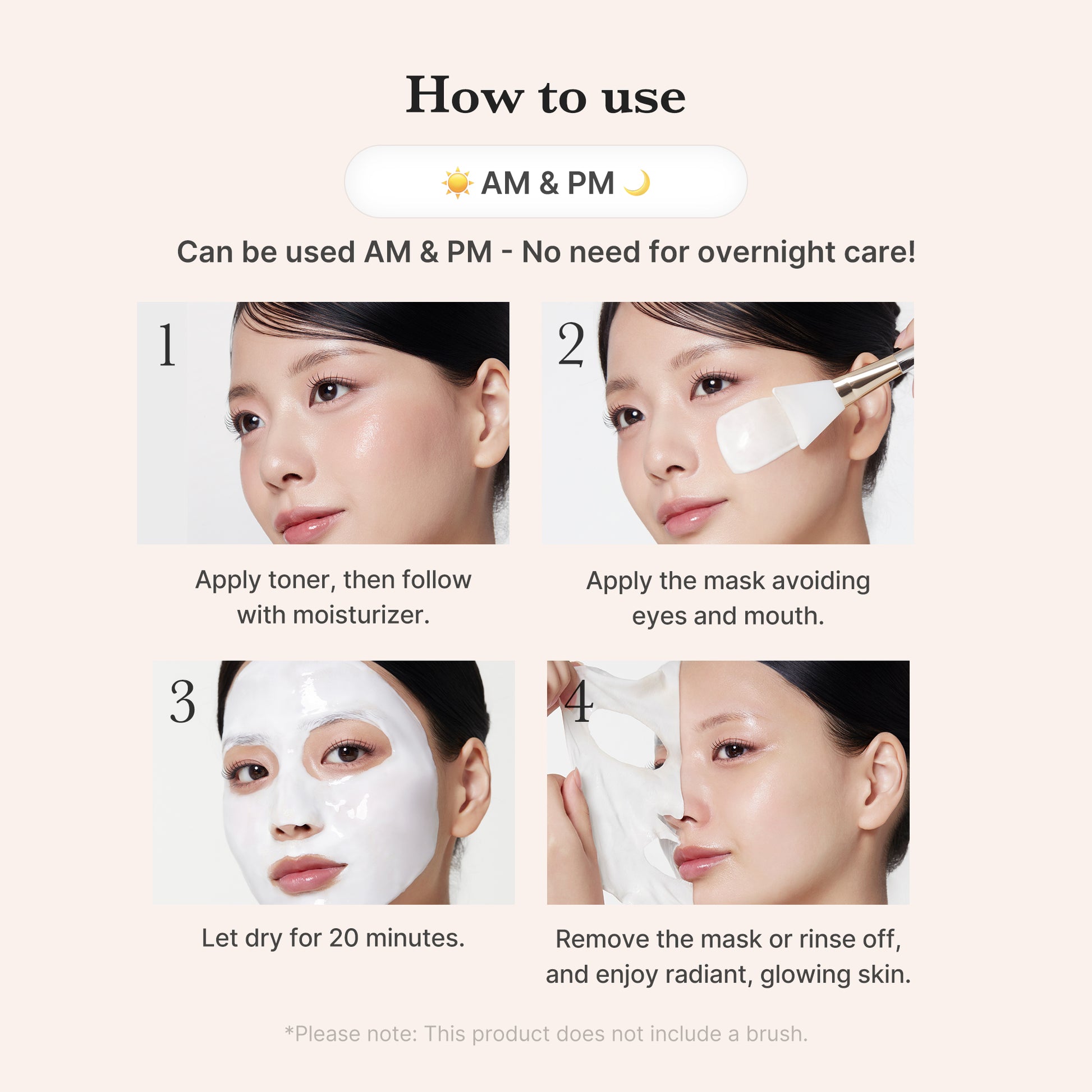 Collagen Milky Glow Daytime Wrapping Mask - Image 5