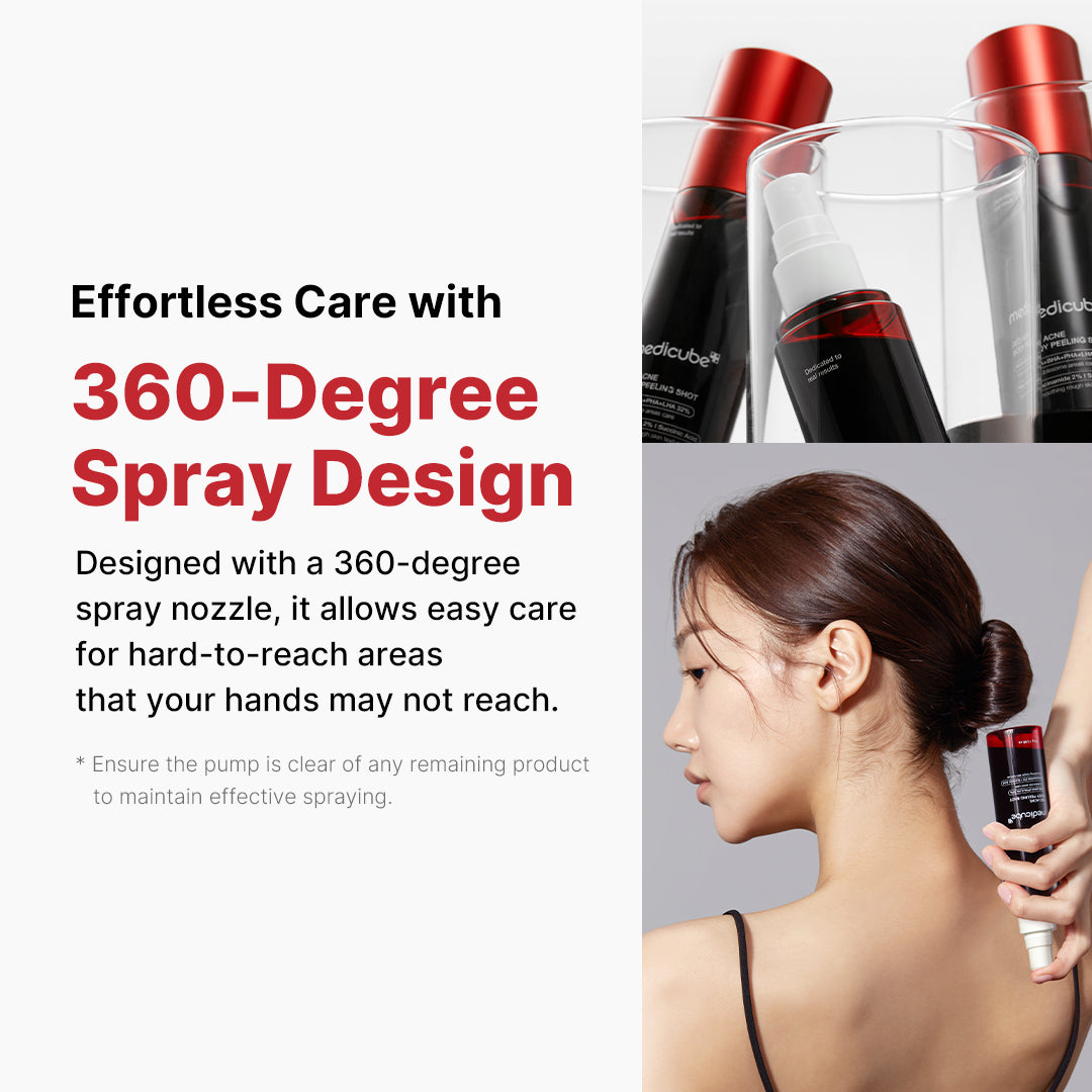 Red Body Peeling Shot Cleanser - Image 11