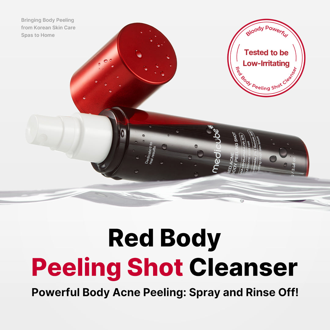 Red Body Peeling Shot Cleanser - Image 3