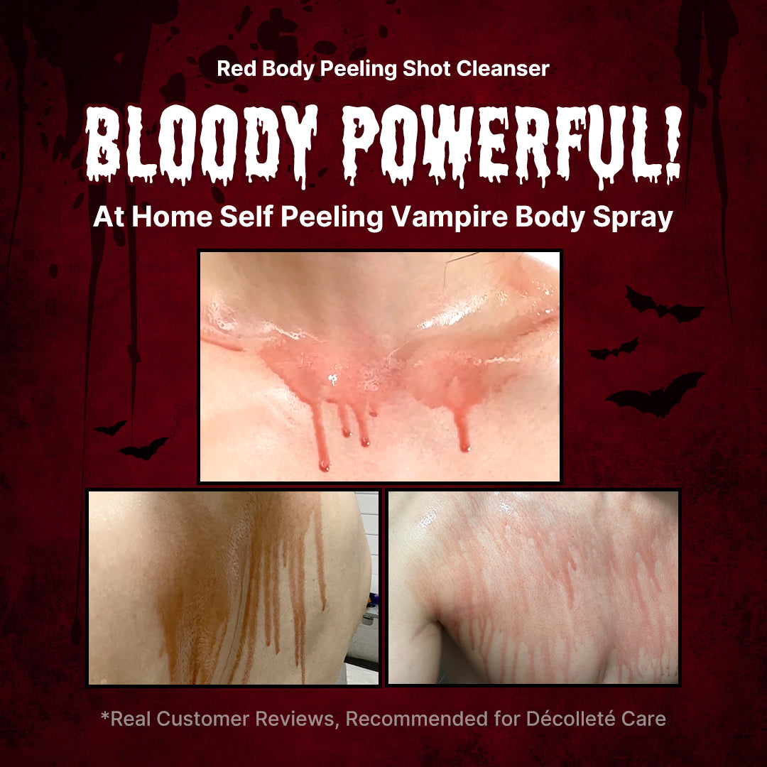 Red Body Peeling Shot Cleanser - Image 2