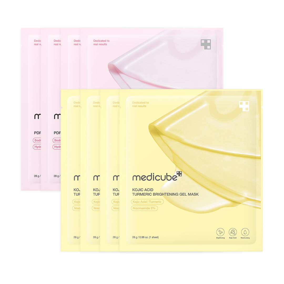 Gold - Pink Jelly Mask Bundle (8EA)