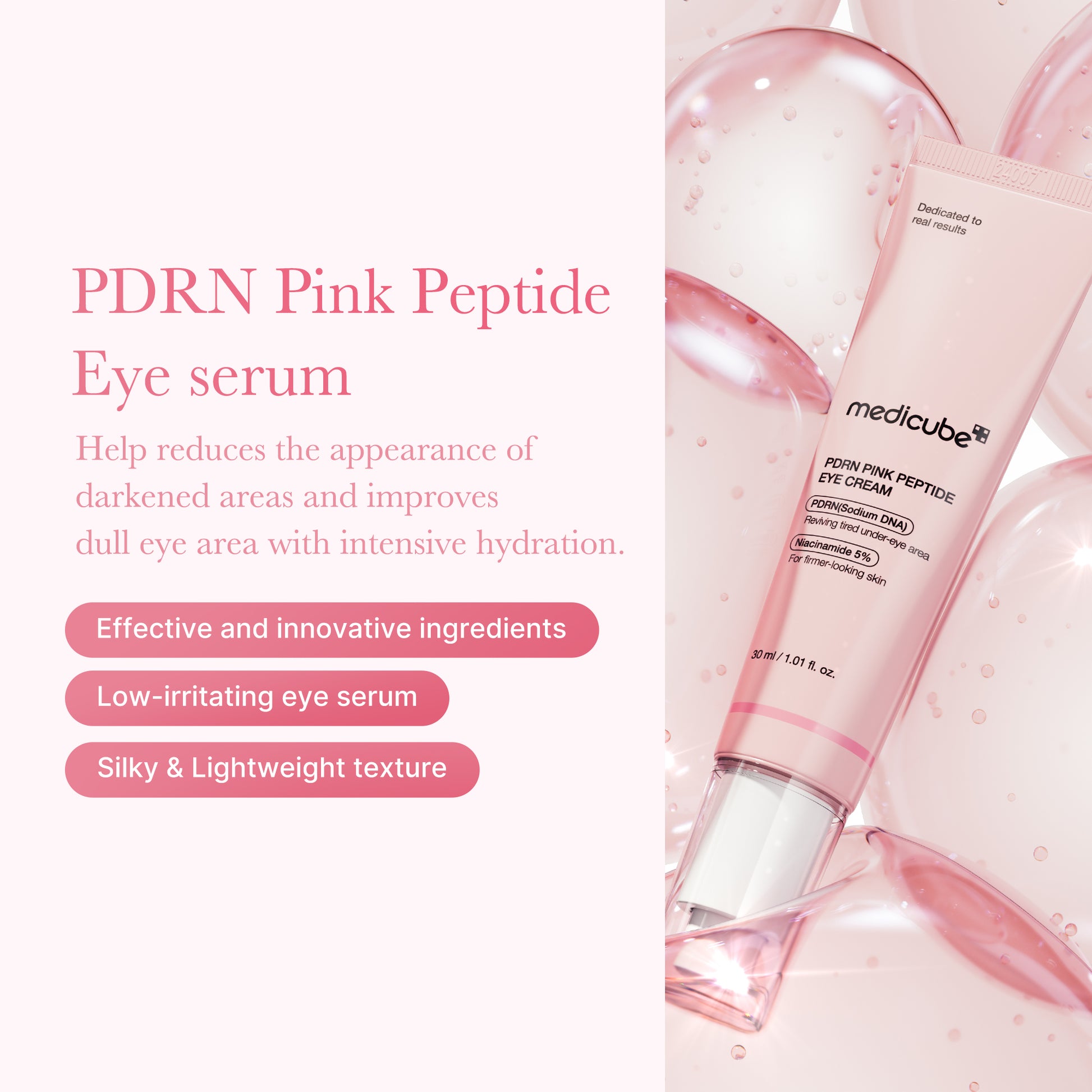 PDRN Pink Peptide Eye Cream - Image 2