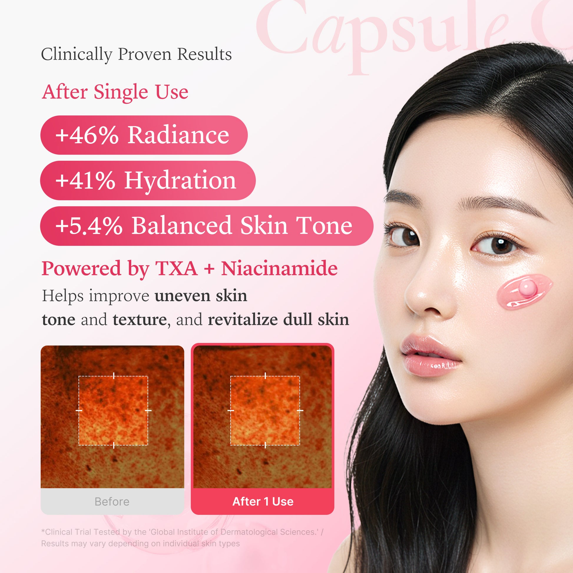 TXA Niacinamide Capsule Cream - Image 3